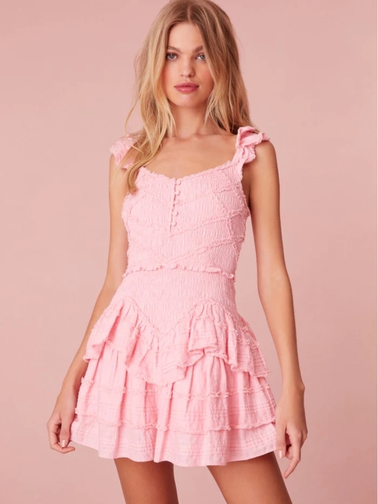 LoveShackFancy Dresses & Skirts - LoveShackFancy Marsinia Dress Bubblegum Pink/ Small
